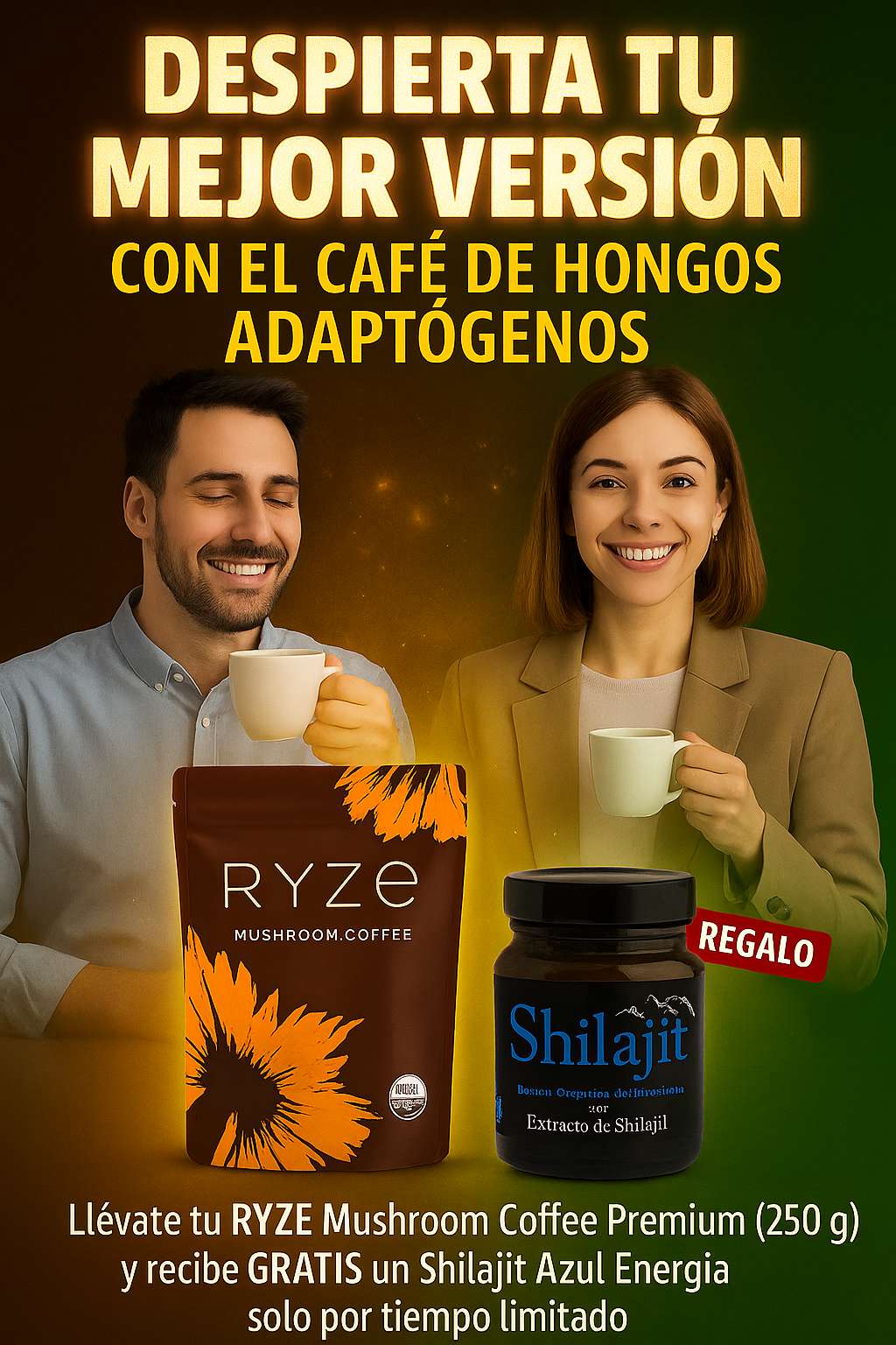 RYZECoffee + Regalo Shilajit Premium